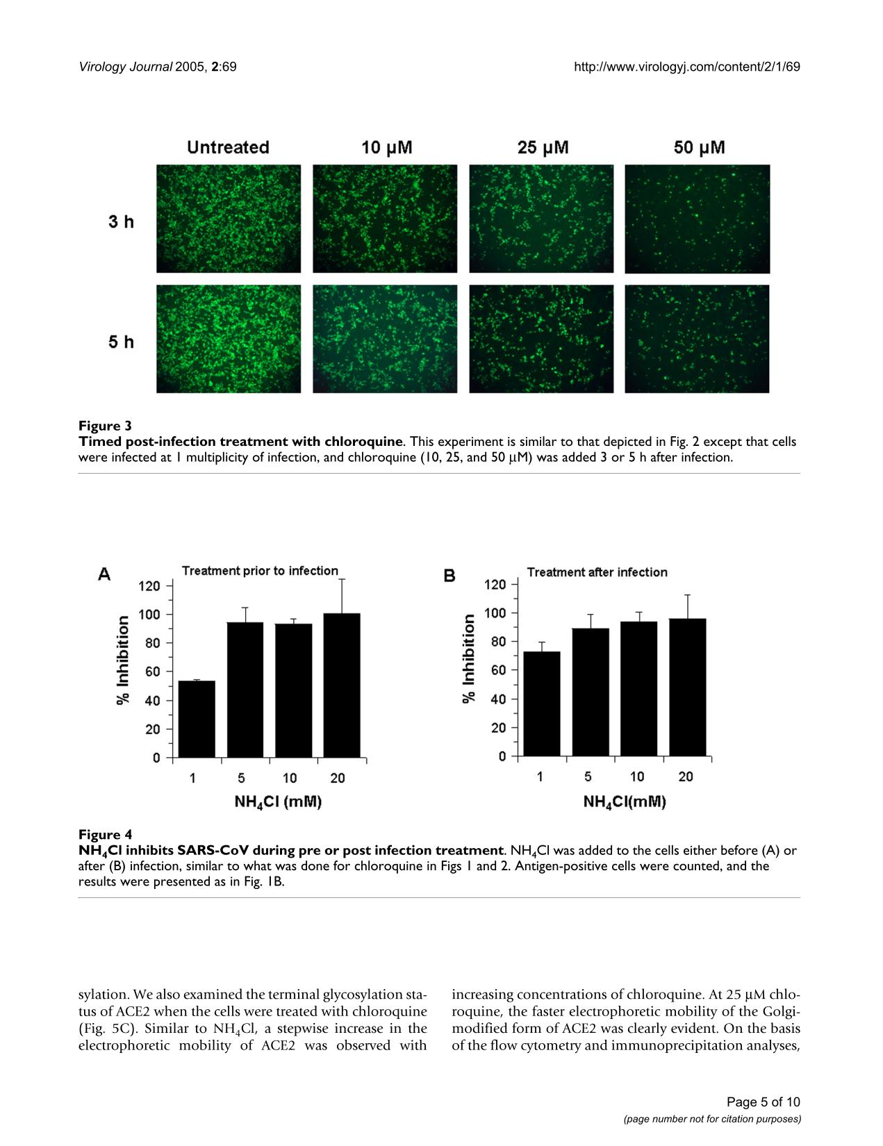 Chloroquine study pages