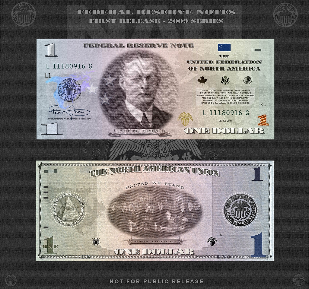 1 dollar bill