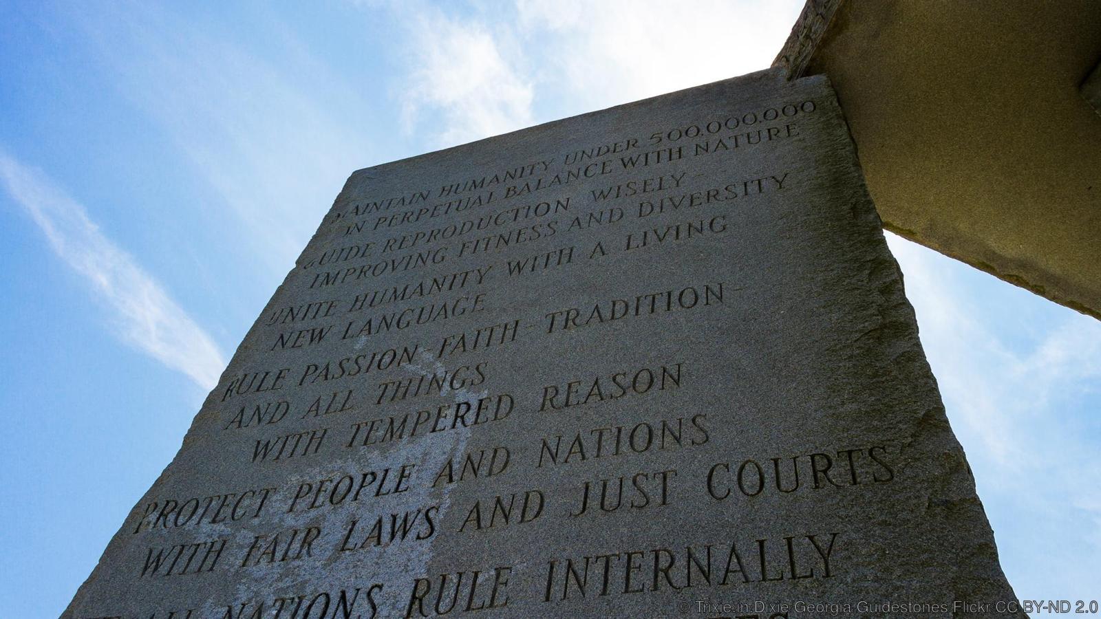 guidestone inscriptions