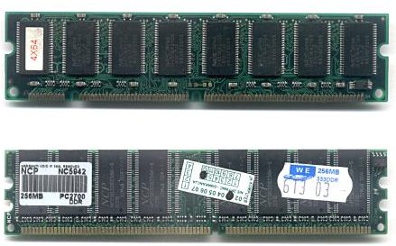 example of a SDRAM module